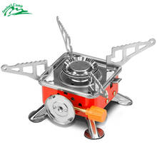 3500W Portable Collapsible Gas Stove Butane Camping Stove Folding Outdoor Picnic Cooking Gas Burners Backpacking Furnace 2024 - buy cheap