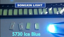 4000pcs 5630 Ice blue 5730 smd led smd light emitting diode 40-45LM for car lighting PLCC-2 5730 Blue SMD/SMT led 2024 - buy cheap
