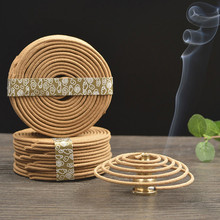 48 Coils Per Box Natural Sandalwood Incense Home Fragrance Coil Incense Spice Antiseptic Refreshing Jasmine Rose Magnolia 2024 - buy cheap