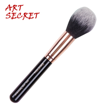 Artsecet LargeTapered Pointed Powder  Blusher Brush High Quality Synthetic Hair Rose Gold Ferrule Pro Makeup Brush Cosmetic Tool 2024 - buy cheap