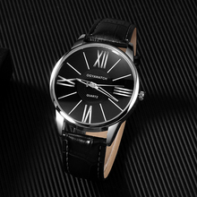 OGY Men Top Brand Luxury Fashion Leather Watches Mens Quartz Analog Watch Casual Business Wristwatch Clock relogio masculino 2024 - buy cheap