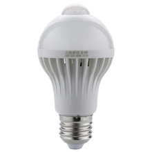 LED PIR Motion Sensor Lamp 220V LED Bulb Auto Smart Intelligent PIR Infrared Body Motion Sensor Light E27 Socket 2024 - buy cheap