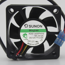 Brand new original KDE1205PHV3 5CM 5015 12V0.5W 2-wire cooling fan 2024 - buy cheap