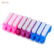 50pcs Professional Nail Art Cleaning Tools For UV Gel Brush Soft Remover Dust Nail Brushes With Handle Gel Accessories 2024 - buy cheap