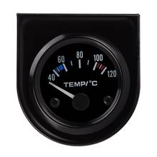 High sensitivity 2 Inch DC12V Car Pointer Water Temperature Temp Gauge 40 - 120 Celsius measure automobile 2024 - buy cheap