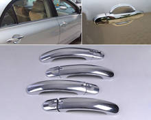 beler  ABS Plastics Chrome Door Handle Cover Trim for VW Jetta MK5 GOLF Variant GTI Rabbit 4Door 2006 2007 2008 2009 2010 2024 - buy cheap