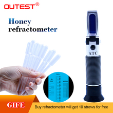 Handheld Honey Baume refractometer 58-90% RZ119 refractometer Brix meter Brix measurement Sugar meter Fruit sugar 2024 - buy cheap