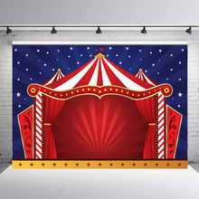 BEIPOTO Circus themed background photography backdrops child birthday party Decoration dessert table photo studio baby shower 2024 - buy cheap