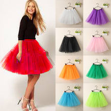 Women Girl Princess Ballet Tulle Tutu Skirt Wedding Prom Rockabilly Mini Skirt 2024 - buy cheap