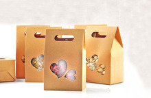 10*15.5*6cm 20pcs Quality packaging Kraft paper Stand Up bag Food window box Bags of nuts/Tea/Cake/Cookies/Coffee bags 2024 - buy cheap