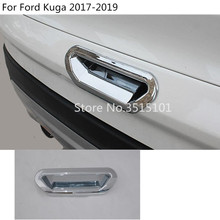 Стайлинг кузова автомобиля, защитная накладка ABS хромированная ручка, задняя ручка, крышка чаши 1 шт. для Ford Kuga Escape 2017 2018 2019 2020 2024 - купить недорого