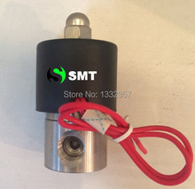Free Shipping 1/8'' 2.5mm Pore Stainless Steel Water Solenoid Valve VITON 2S025-06 DC12V,DC24V,AC110V or AC220V 2024 - buy cheap