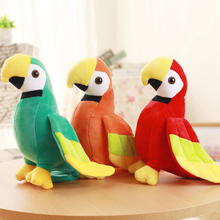 1PC 25/30/35cm Cute Lifelike Plush Rio Macaw Parrot Plush Toy Stuffed Doll Bird Baby Kids Children Boy Birthday Christmas Gift 2024 - buy cheap