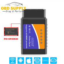 Авто OBDII сканирования OBD2 ODB II ELM327 V1.5 Wi-Fi ODB2 автомобиль Диагностические универсальный OBD2 WI-FI ELM327 V 1,5 сканер для Android/IOS 2024 - купить недорого