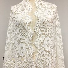 GLace 3M /Lot  Beautiful Eyelash Lace Fabric Diy Exquisite Lace Embroidery Clothes Wedding Dress Accessories TX1041 2024 - buy cheap