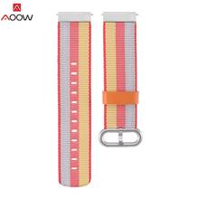 AOOW Nylon Watch Strap for Samsung Gear Sport S2 S3 Classic Frontier Huami Amazfit Ticwatch Band High Quality Nylon Watch belts 2024 - buy cheap