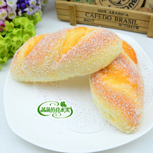 High artificial bread sandwich pineapple bag hamburger fake bread combination set model kitchen cabinet decoration 2024 - buy cheap