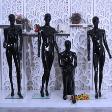 High Quality  Professional Mannequin Manufacturer Female Black Model For Sale 2024 - buy cheap
