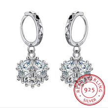 925 Sterling Silver Earrings Cubic Square Cube Candy Zircon Ball Drop Earrings Brincos Valentine's Day Present S-e19 2024 - buy cheap