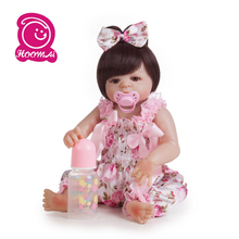 55CM Bebes Reborn Full Body silicone doll Girl Reborn Baby Doll Bath Toy Lifelike Newborn Princess For Kids  Birthday Xmas Gift 2024 - buy cheap