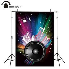 Allenjoy-caixa de som disco arco-íris para festas, com glitter e dança fotográfica, acessórios para fotos 2024 - compre barato