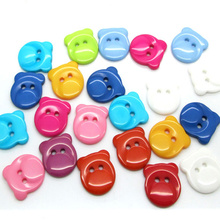 LF 50Pcs Resin Bear Buttons Sewing With 2 Hole For Cloth Needlework Flatback Scrapbooking Crafts Decorative Diy Accessories 2024 - buy cheap