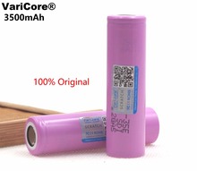 4 pcs.. Varicore 35E 100% original power 18650 lithium battery 3500 mAh 3.7 V 25A high power INR18650 35E 2024 - buy cheap