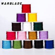 High Quality 45m 0.8MM Cotton Nylon Cord Thread Cord Plastic String Strap DIY Rope Bead Braided Necklace Bracelet Jewelry Making 2024 - buy cheap