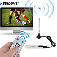 kebidumei Digital DVB T2 TV Stick Tuner with Antenna Remote Control USB2.0 HDTV Receiver for DVB-T2 / DVB-C / FM / DAB For PC 2024 - buy cheap