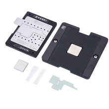 Abrazaderas de placa lógica BGA, herramientas de reparación para iPhone X, Red de soldadura de placa base, soporte de fijación de estaño 2024 - compra barato