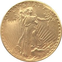 Copia de moneda de vaudens, 1928 $, 20, envío gratis 2024 - compra barato
