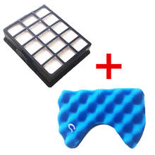 Dust Hepa Filter & Blue Sponge Filters Kit for Samsung DJ97-00492A SC6520/30/40/50/60/70/80/90 SC65/68 Vacuum Cleaner Series 2024 - купить недорого