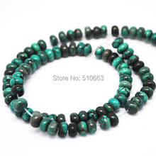 190 Pieces/Lot,Nature Turquoisee Stone,Abacus Shape,Semi Precious Gem Stone,Size: 4x6mm 2024 - buy cheap