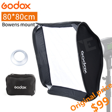 Godox 80x80 cm 32*32 "Caja suave con soporte de Bowens + difusor frontal + transporte bolsa para cámara foto estudio Flash Luz 2024 - compra barato