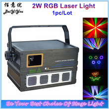 2W RGB Animation Laser 30K Scanner 2W Full Color Cartoon Pattern Laser Projector Light For DJ Disco Club With I Show Software 2024 - buy cheap