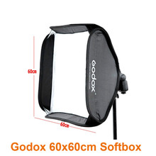 Godox Softbox 60x60cm Diffuser Reflector for Speedlite Flash Light Professional Photo Studio Camera Flash Fit Bowens Elinchrom 2024 - buy cheap