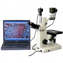 Микроскоп для переворачивания тканей-AmScope, usb-камера 3MP + микроскоп для переворачивания тканей 40X-640X 2024 - купить недорого