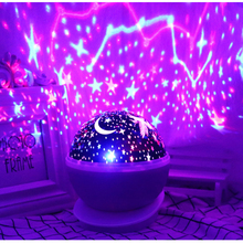 Новинка светящиеся игрушки романтическое звездное небо Светодиодный Ночник проектор батарея USB ночник креативные игрушки на день рождения для детей 2024 - купить недорого