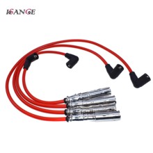 ISANCE Ignition Spark Plug Wire Cable Set 7mm Leads Tube Seals 2.0L 06A998031 For VW Beetle Golf Jetta 1998 1999 2000 2001 2024 - buy cheap