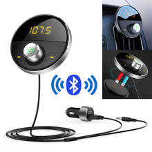 Bluetooth FM Transmitter Audio Car Mp3 Player Wireless In-Car FM Modulator Handsfree Bluetooth Car Kit with LCD Display 2024 - buy cheap