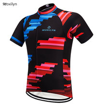 Moxilyn-Camiseta de manga corta de Ciclismo para hombre, Ropa de Ciclismo de carreras, secado rápido, para verano 2024 - compra barato