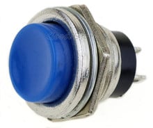 5PCS DS-212 Momentary SPST NO Blue Round Cap Push Button Switch AC 125V 3A  DS212 2024 - buy cheap