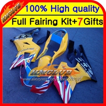 Carenados amarillo, rojo y azul para Triumph Daytona 650 02-05 2002 2003 2004 2005, amarillo y negro 5 #81 Daytona 600 650 02 03 04 05 2024 - compra barato