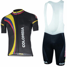 Новая Колумбийская профессиональная одежда для велоспорта с коротким рукавом, одежда для горного велосипеда, одежда для велоспорта, одежда для велоспорта, велосипедная Спортивная одежда для велоспорта, Джерси для велоспорта 2024 - купить недорого