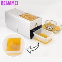 BEIJAMEI Oil Press Machine /Electric Oil Expeller/Small Sesame Peanut Nuts Seeds Oil Extraction Machine 2024 - buy cheap