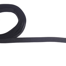 40 yardas 10mm de ancho negro blanco elástico espagueti cinta tirante para sujetador banda de cinta accesorios de sujetador para T1909-2 artesanal 2024 - compra barato