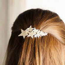 Shuangshuo New Fashion Women Girls Hairpins Star Hair Clip Delicate Hair Pin Hair Decorations Jewelry Stars Hair Accessories 2024 - buy cheap