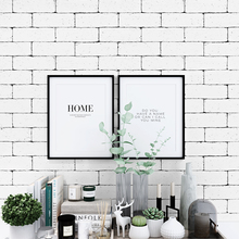 Papel de parede de tijolo 3d, rolo de papel de parede branco vintage com à prova d'água estilo nórdico para ambientes de bar, loja e paredes 2024 - compre barato