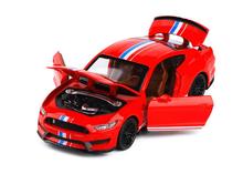 Modelo de carro ford prateleira alta simulação 1:32, modelo de retração em liga metálica, som de simulação e luz, novos produtos mais vendidos, frete grátis 2024 - compre barato