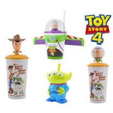 Оригинальная игрушка для детей и #39 s, игрушка с чашей Buzz Lightyear, древесный милый Дисней, игрушка, фигурки, модель, рождественский подарок для Ki 2024 - купить недорого